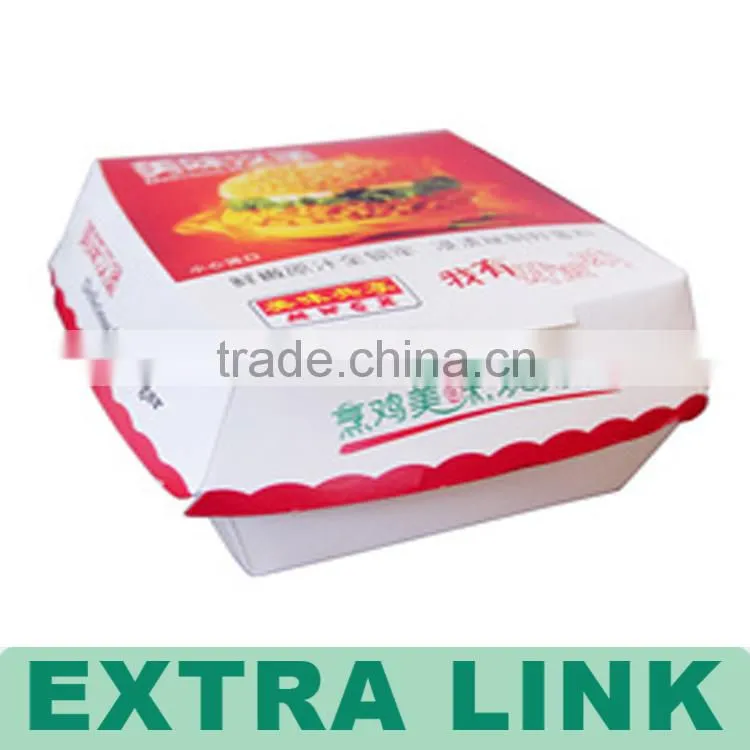 KFC hamburger food paper packing box printing