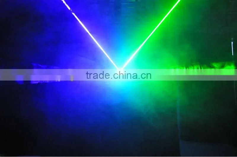 Professional double tunnel fat beam DJ laser lighting equipment show for sale