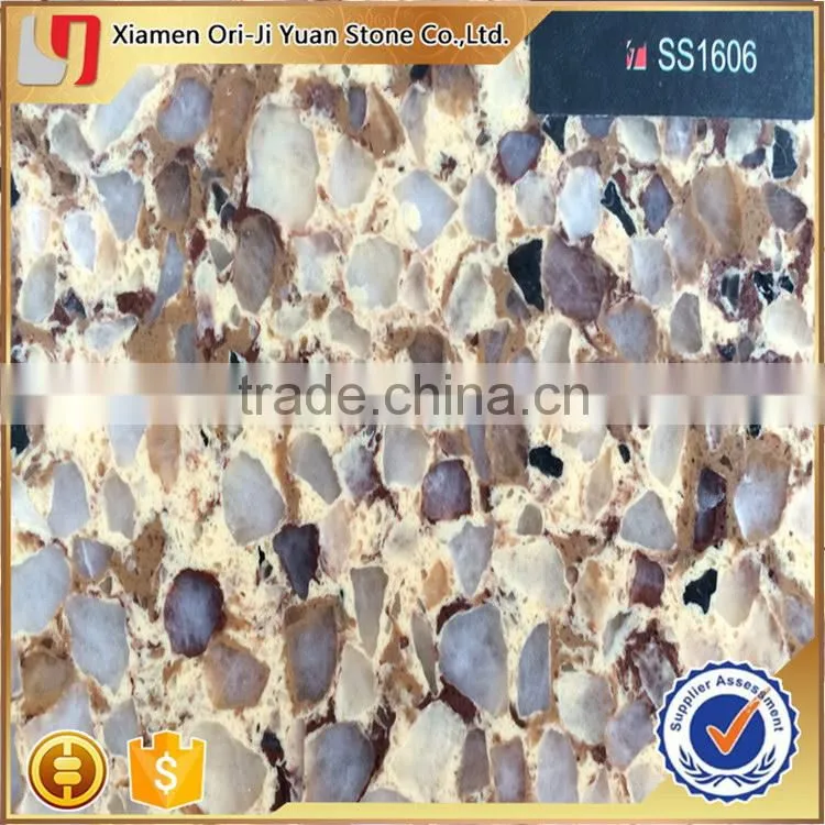 Factory unique artificial quartz galaxy