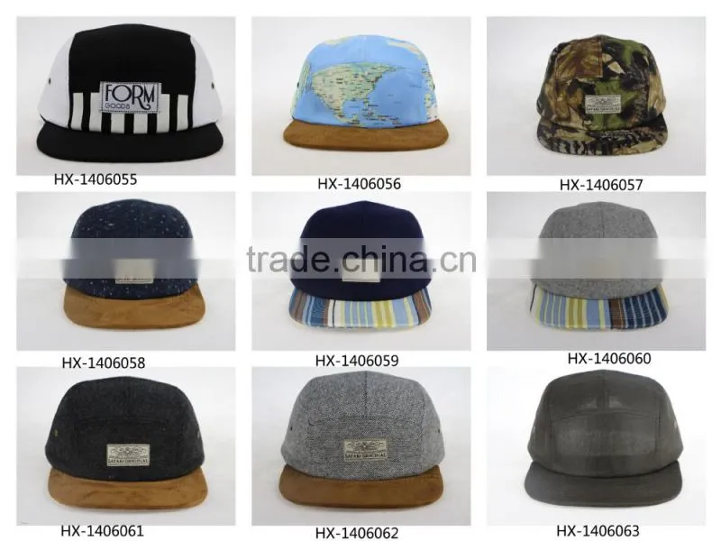 5 Panel Hat with Woven Label floral 5 Panel Hat Sewing Pattern