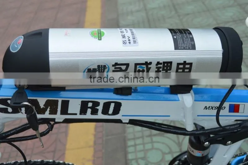 Modern style full suspension electric bike mountain bike