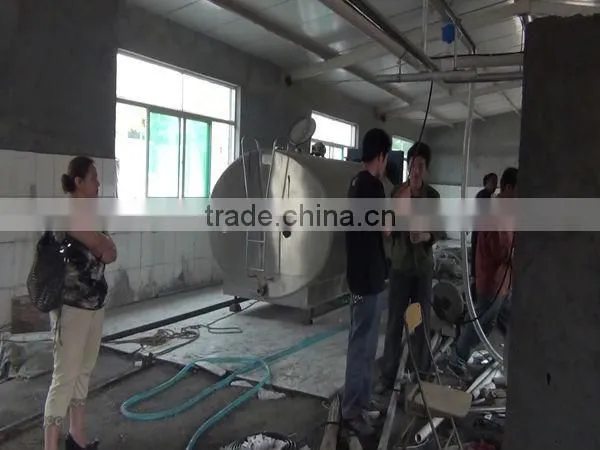 milk cooling tank, milk chiller, milk cooler