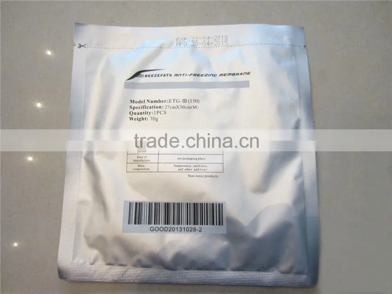 Antifreeze membrane for freezing fatness lipo cryo machine