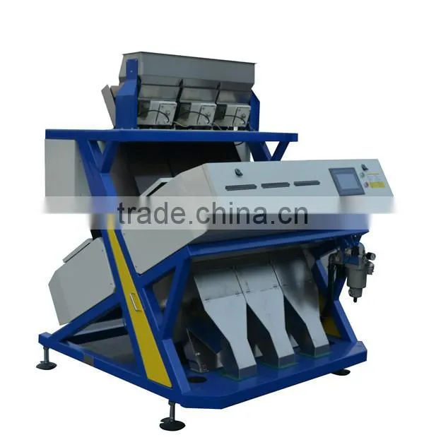 Automatic Grade CE certificated 192 Channels Golden raisin CCD color Separating machine