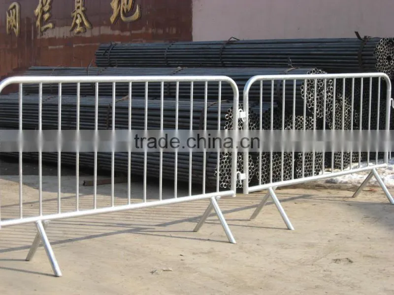 Wholsale Metal Galvanized metal barrier modular crowd control barrier