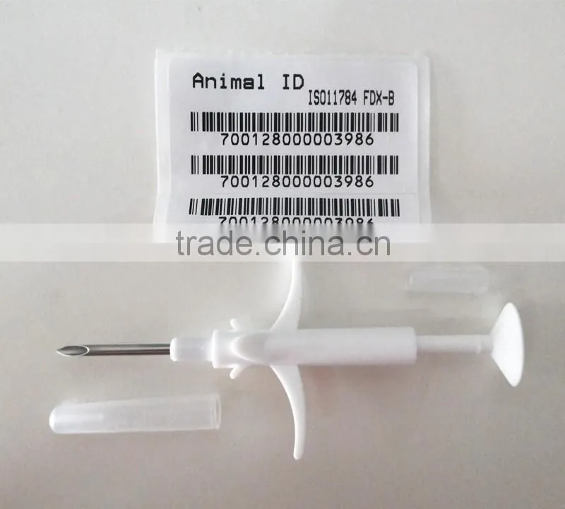 FDX-B/FDX-A animal tracking indentification glass rfid tag