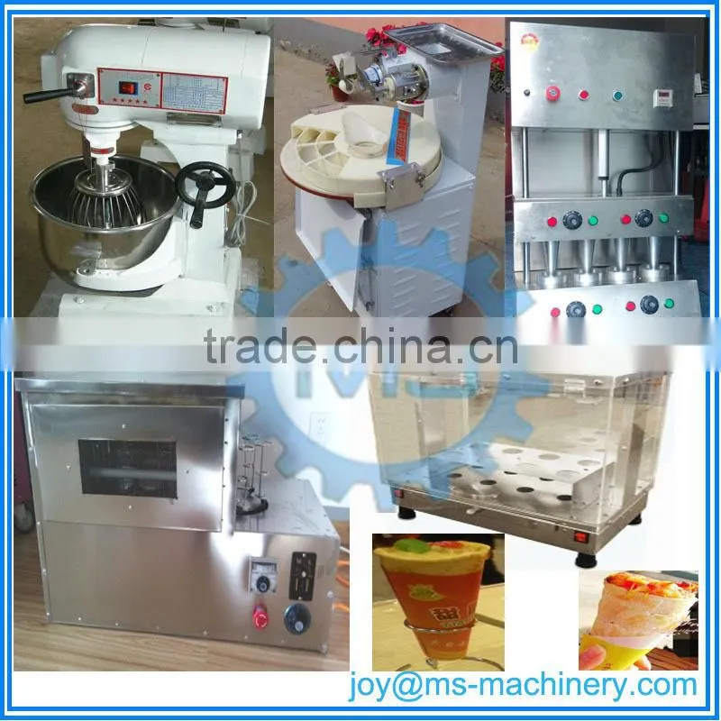 Pizza cone production line with high efficiency in hot selling