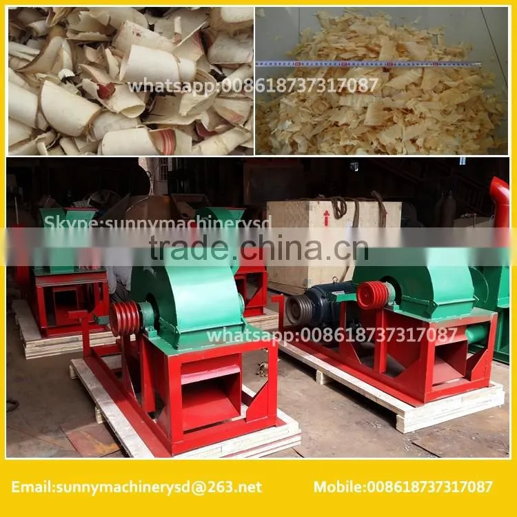 Animal bedding wood shaving making machine