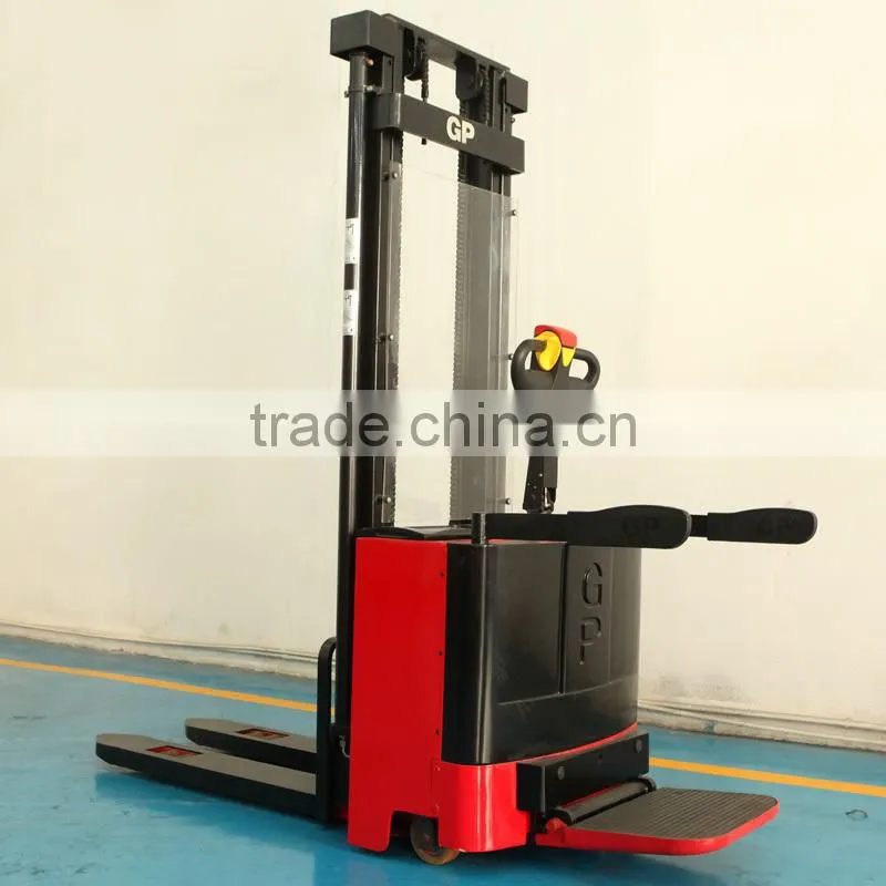 1.2-2.0 Ton full battery stacker with American CURTIS electric controller