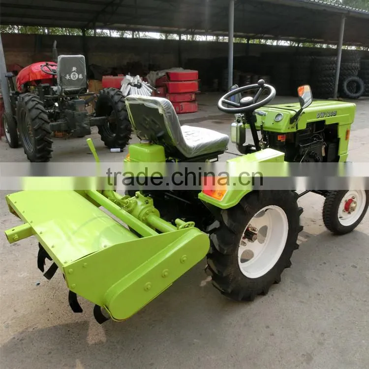 Hot sales agriculture mini tractor15hp with bottom price