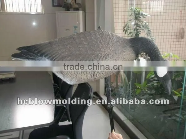OEM blow molding Plastic EVA PE goose hunting decoy Huizhou factory