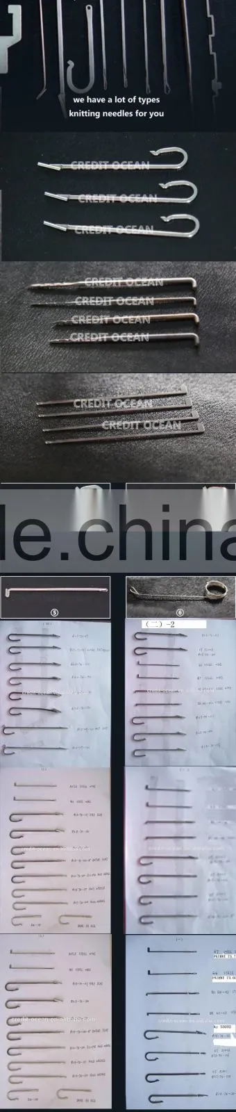 CREDIT OCEAN computer flat knitting machine needle