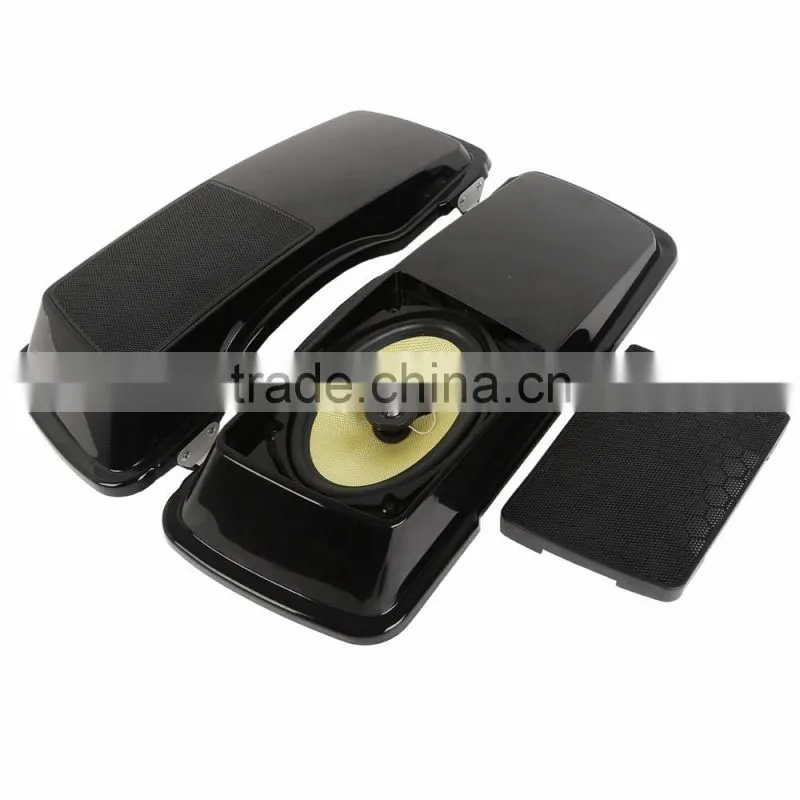 Saddlebag Lids + 6"x9" Speaker For Touring Electra Road Super Glide 94-13