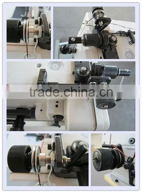 Keestar 205-420 cylinder bed walking foot and needle feed,heavy duty shoes leather bag sewing machine