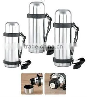 1000ml travel Vacuum thermos bottle 201 stainless steel travel bottle Vacuum flask