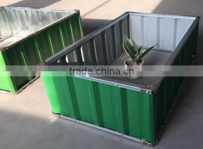 Useful newly design large size steel flower pot