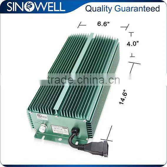 China Honest Manufacturer SINOWELL 1000 watt HPS Digital Ballast