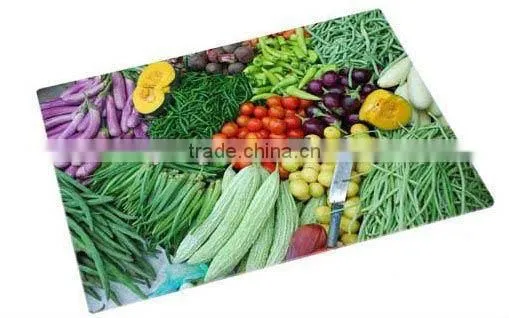 stable/non-toxic glass chopping block