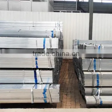 40x40x1.5mm pre galvanized steel gi hollow section