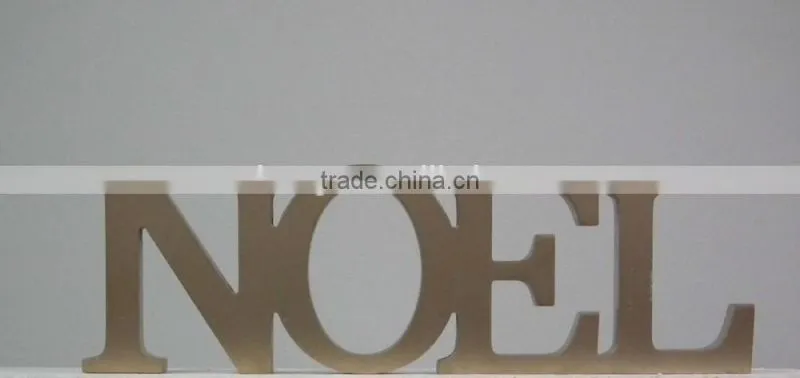 Lovely Christmas Decoration DIY Wooden Letters Wooden Words gifts for Home Decoration