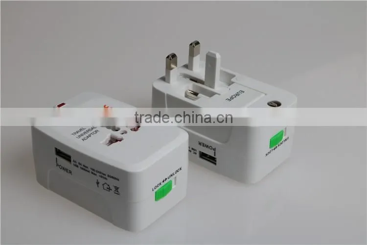Wontravel Custom Made Promotional Gift With Company Logo High Quality Eco-friendly Universal Travel Charger with single USB
