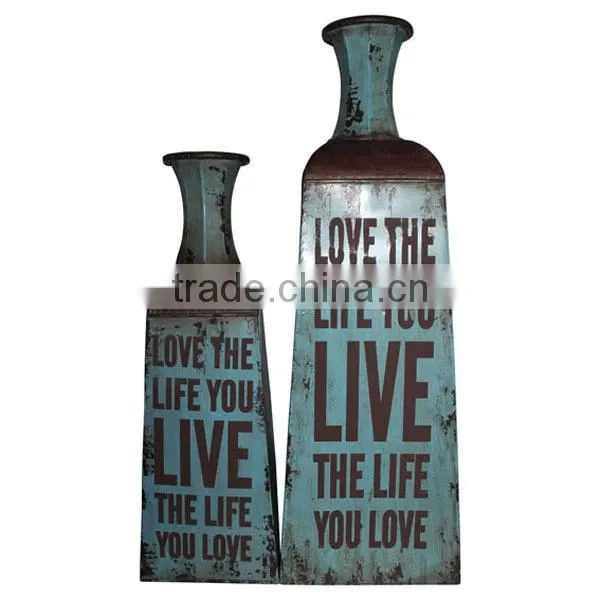 Metal Antique Vases Whosale Home Decorative Metal Vase Vintage Vase