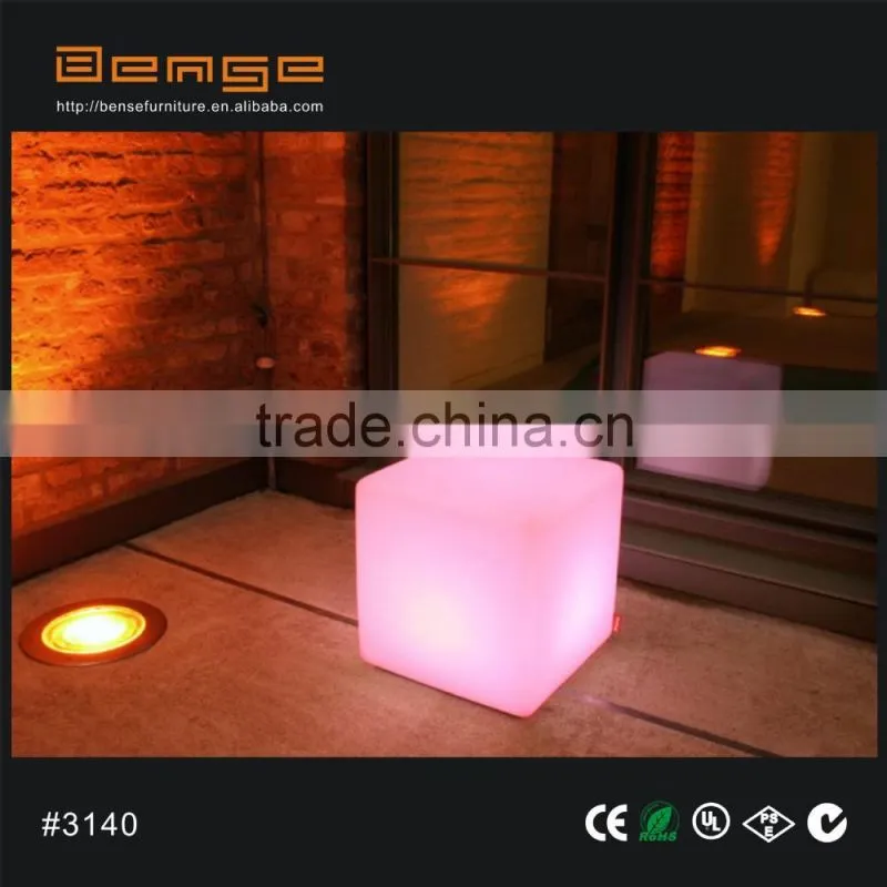 Hot 40CM stylish music led bluetooth cube speaker