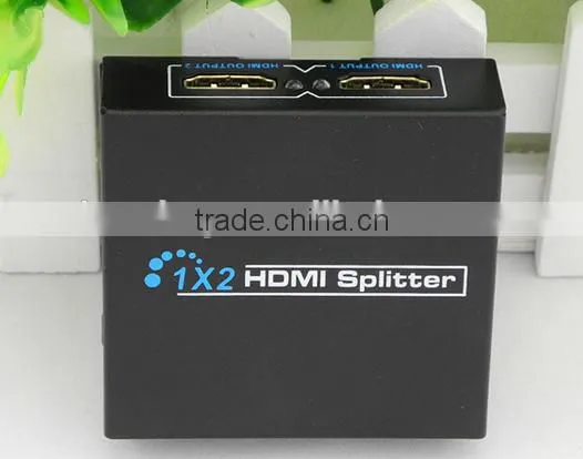 Hot Product 1080P HD 1x2 Port Splitter Transfer TV Cheaper High Speed Two Outputs Cable TV Splitter