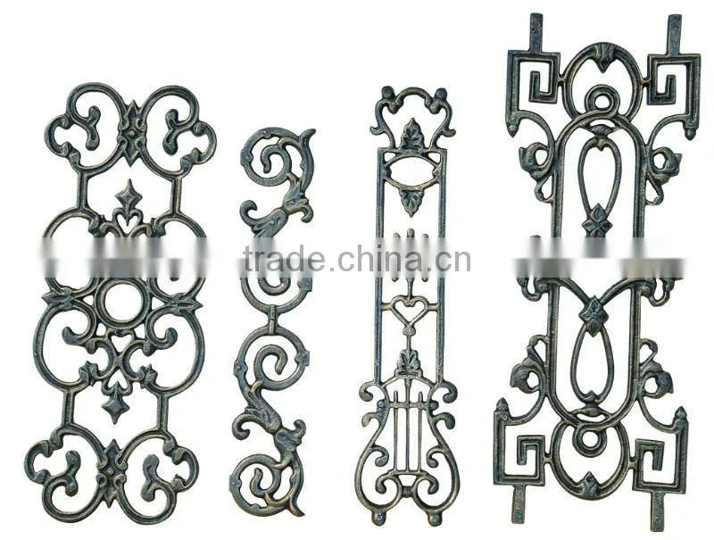 china supplier new modern iron window grill design
