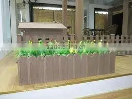 2013 New wood plastic composite garden Flower Bed