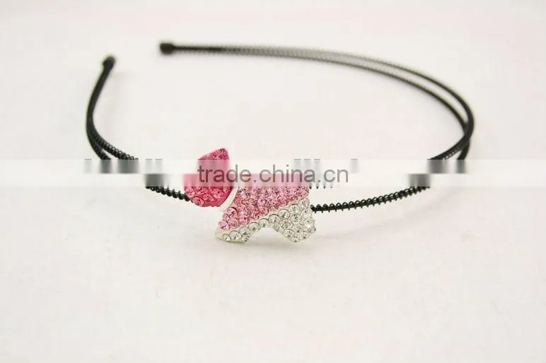 double wires metal headband for kids