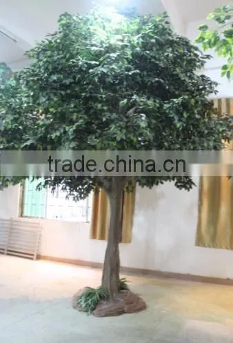 factory price hot sale fiberglass banyan tree artificial huge tree