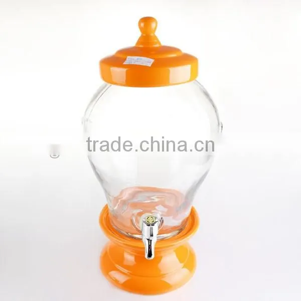 new style glass water dispenser with tap