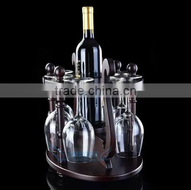 Elegant wooden wine racks,single animals bottle wine rack decorative black single bottle wine rack