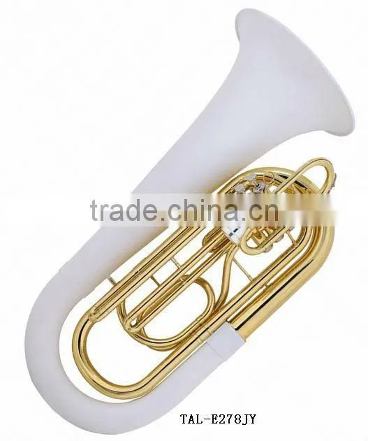 370 mm bell gold lacquer 3-key tuba