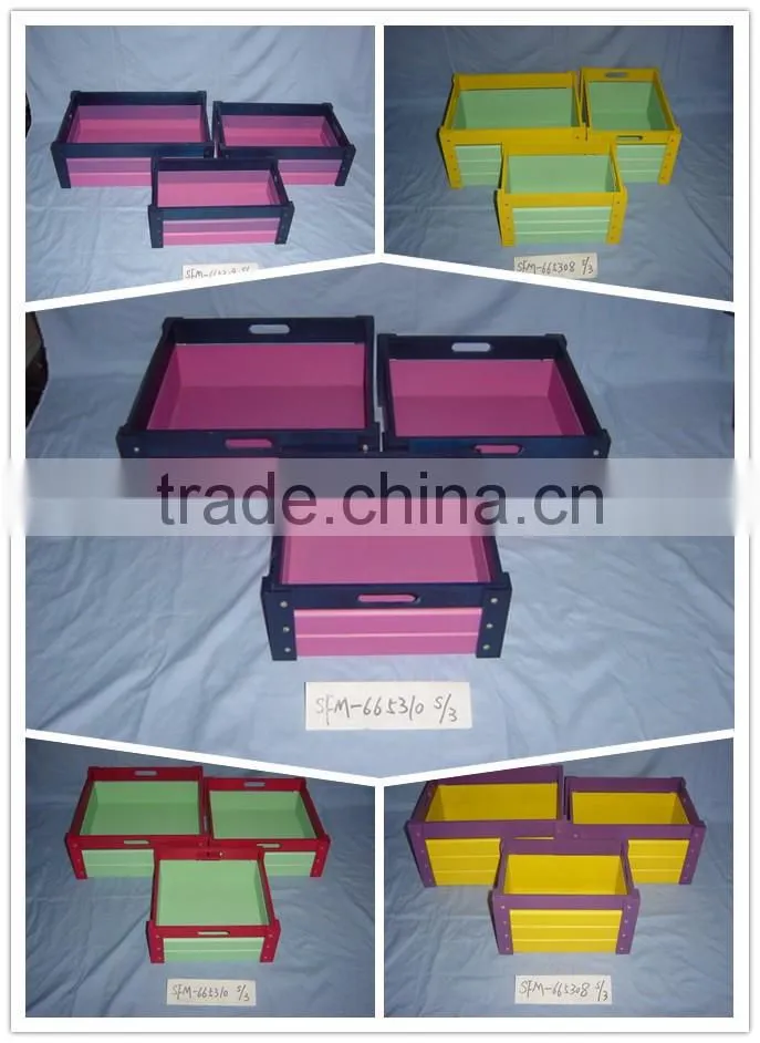 high quality natural cheap wooden box