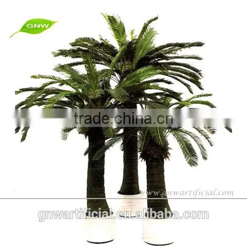 Artificial Large Indoor Palm Trees Sale Plastic Fan Palm Leaves Factory Wholesale