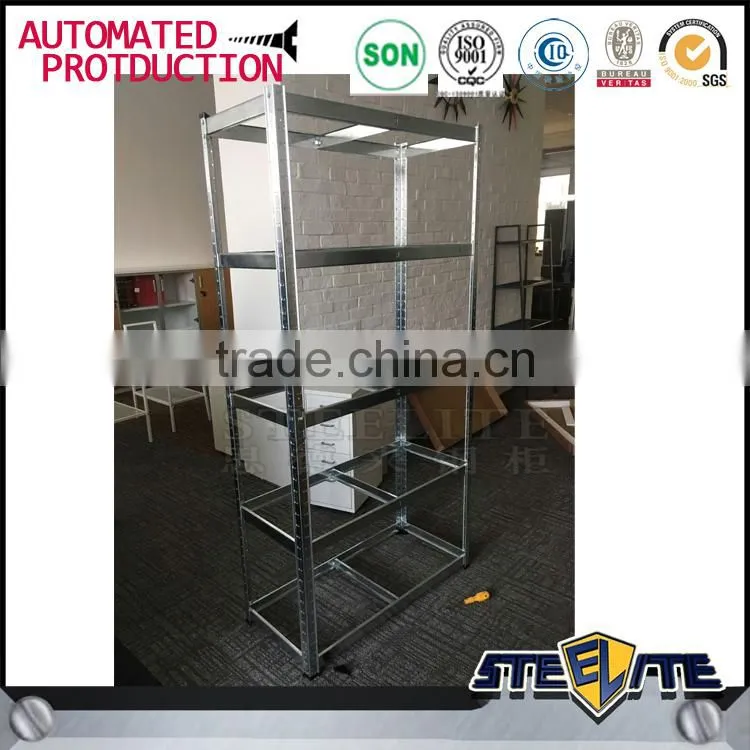 Silver color metal storage rack warehouse steel rack