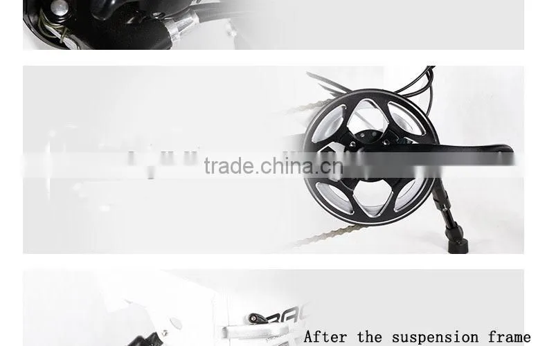 20 inch electric mountain folding bicycle made in Zhejiang