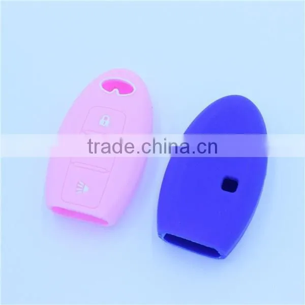 Silicone rubber fob key bag for infiniti 3 button keys