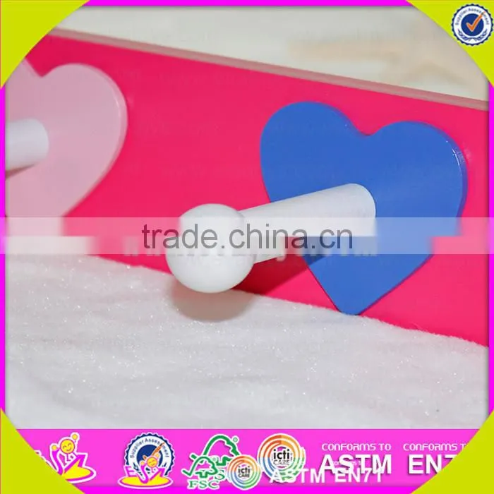 wholesale bird shape kids wooden wall coat hook high quality children wooden wall hook W09B019