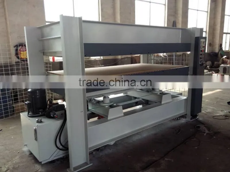 Hot Press SH-4x8/100-1 with Total pressure 1000KN and Working layers 1