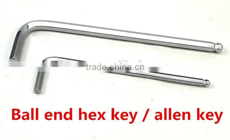 Carbon steel Ball ended hex key / Ball ended allen key wrench