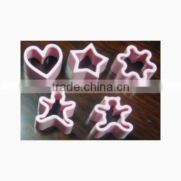 BC-7690 5-piece plastic mini cookie cutters / Cookie Tools