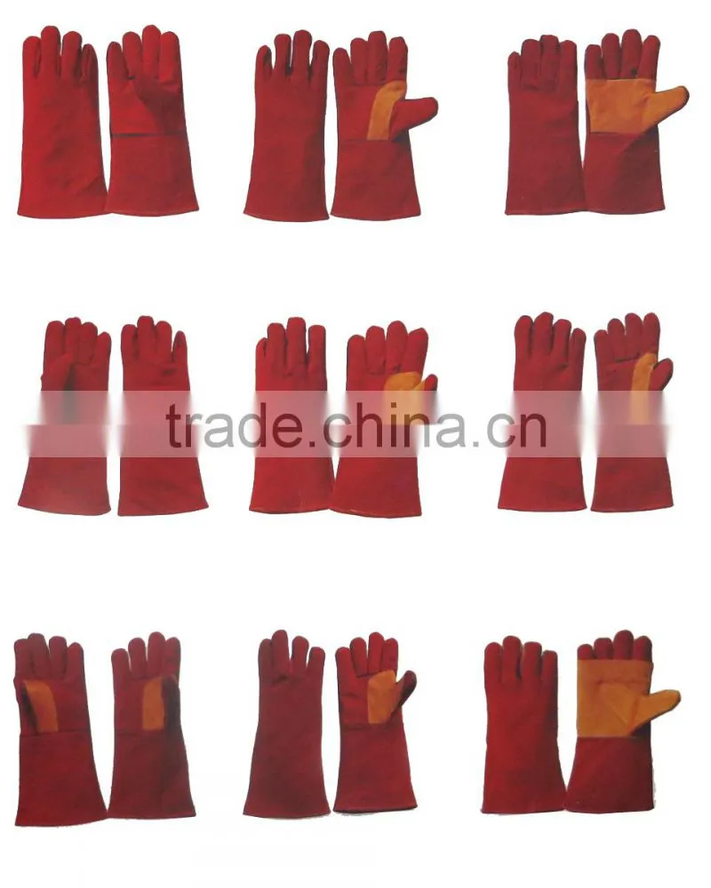Reinforced Palm Welding Leather Gloves 14"/16"