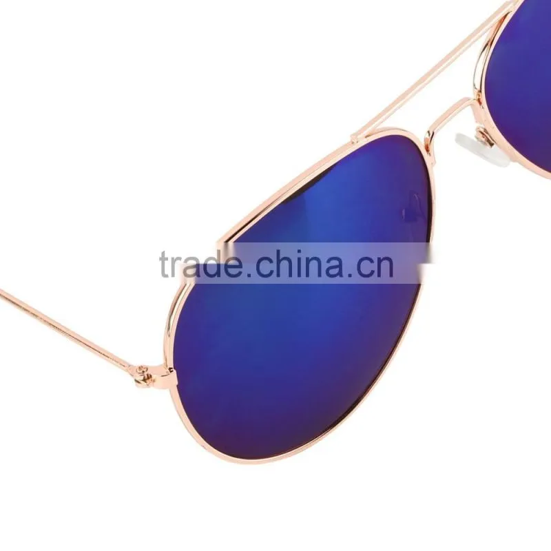 New Fashionable Unisex Retro 80s Vintage Womens Mens Mirror Aviator Lens Sports Sunglasses