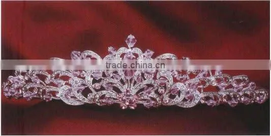 High Quality Rhinestone Fashion Crystal Bridal Tiaras Jewelry