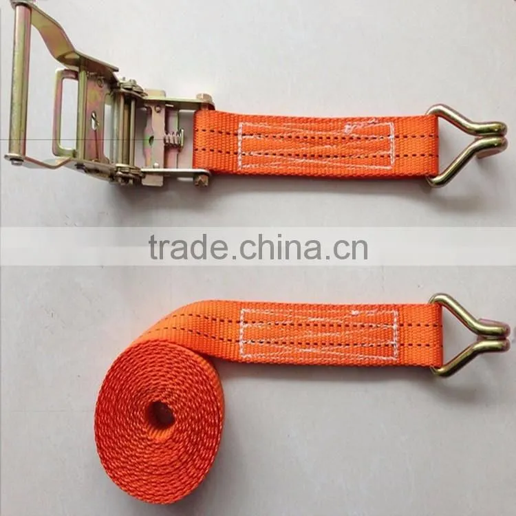 Ratchet Tie Down Safety Belt Lash Strap Belt Made in China