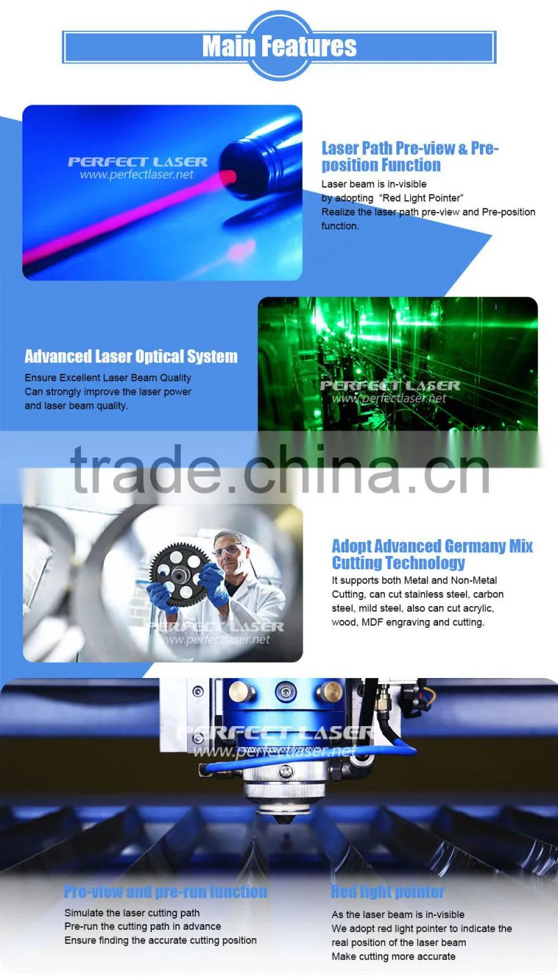 20 years factory non metal and metal laser cutting machine price