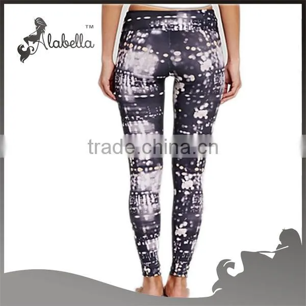 OEM Yoga Fitness Sexy Ladies Pants Custom Compression Tights Women